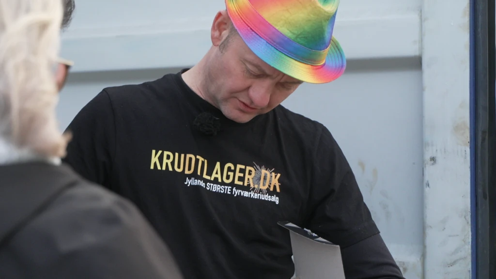 Personlig betjening i Krudtlagerets telt